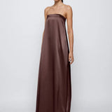 Anna Quan Delfina Dress in Shaved Chocolate
