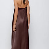 Anna Quan Delfina Dress in Shaved Chocolate