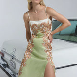 Antipodean Torrent Side Split Dress