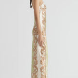 Antipodean Torrent Side Split Dress