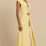 Arcina Ori Jade Dress in Lemon