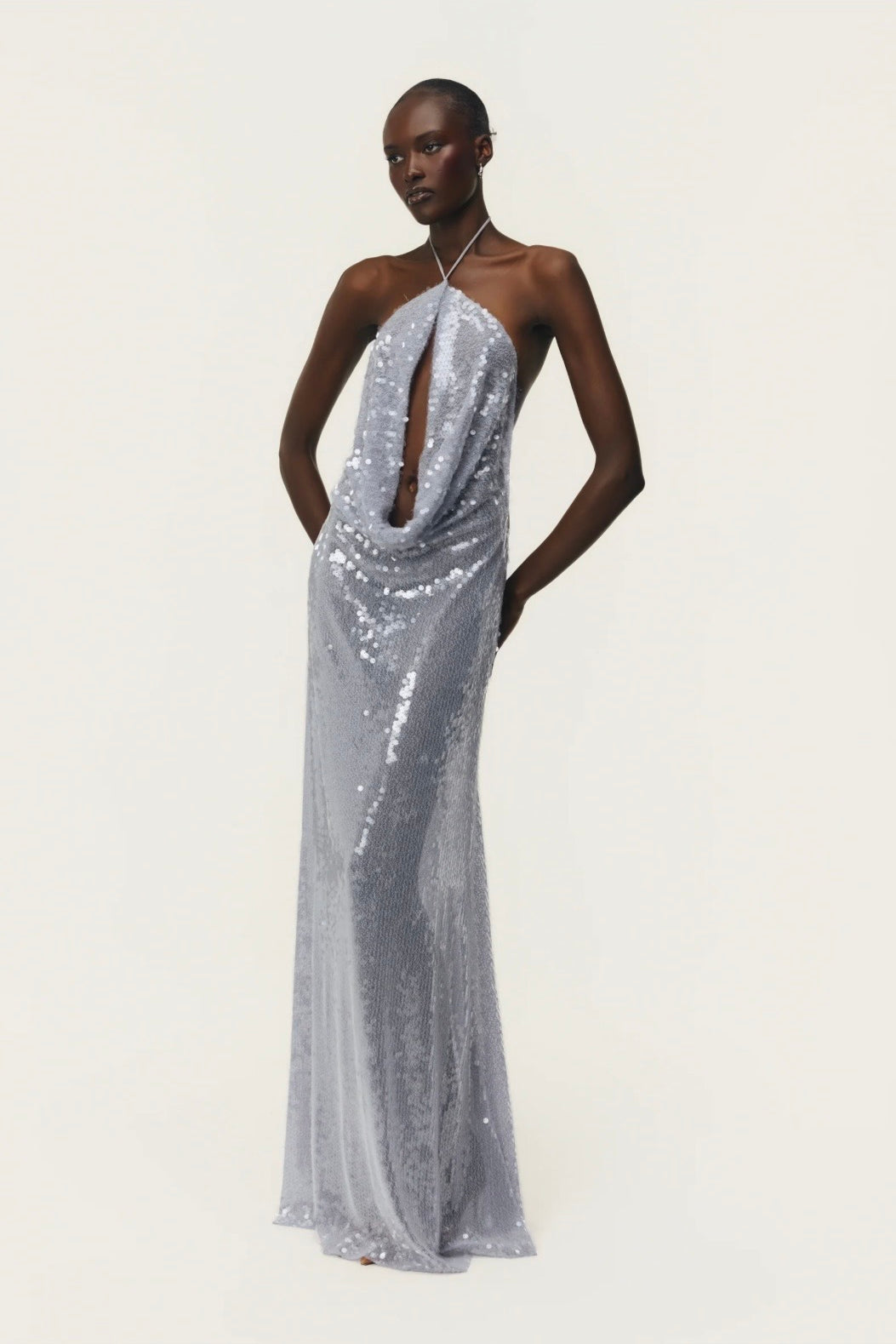 Arcina Ori Luka Dress in Silver