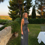 Arcina Ori Romy Dress in Chrome Metallic