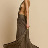 Arcina Ori Santina Dress in Khaki
