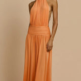 Arcina Ori Santina Dress in Tangerine