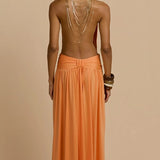 Arcina Ori Santina Dress in Tangerine