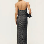 Arcina Ori Stevie Dress in Chrome Back View