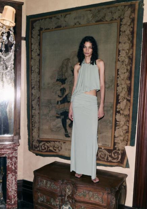 Bec and Bridge Cadence Racer Maxi Dress Front View