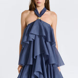 Aje Sorela Gown in Slate