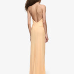 Bec and Bridge Celia Keyhole Maxi Dress in Sherbert Back View