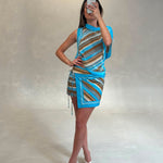 Bec and Bridge Elaris Set in Sandlewood Stripe Frnt View