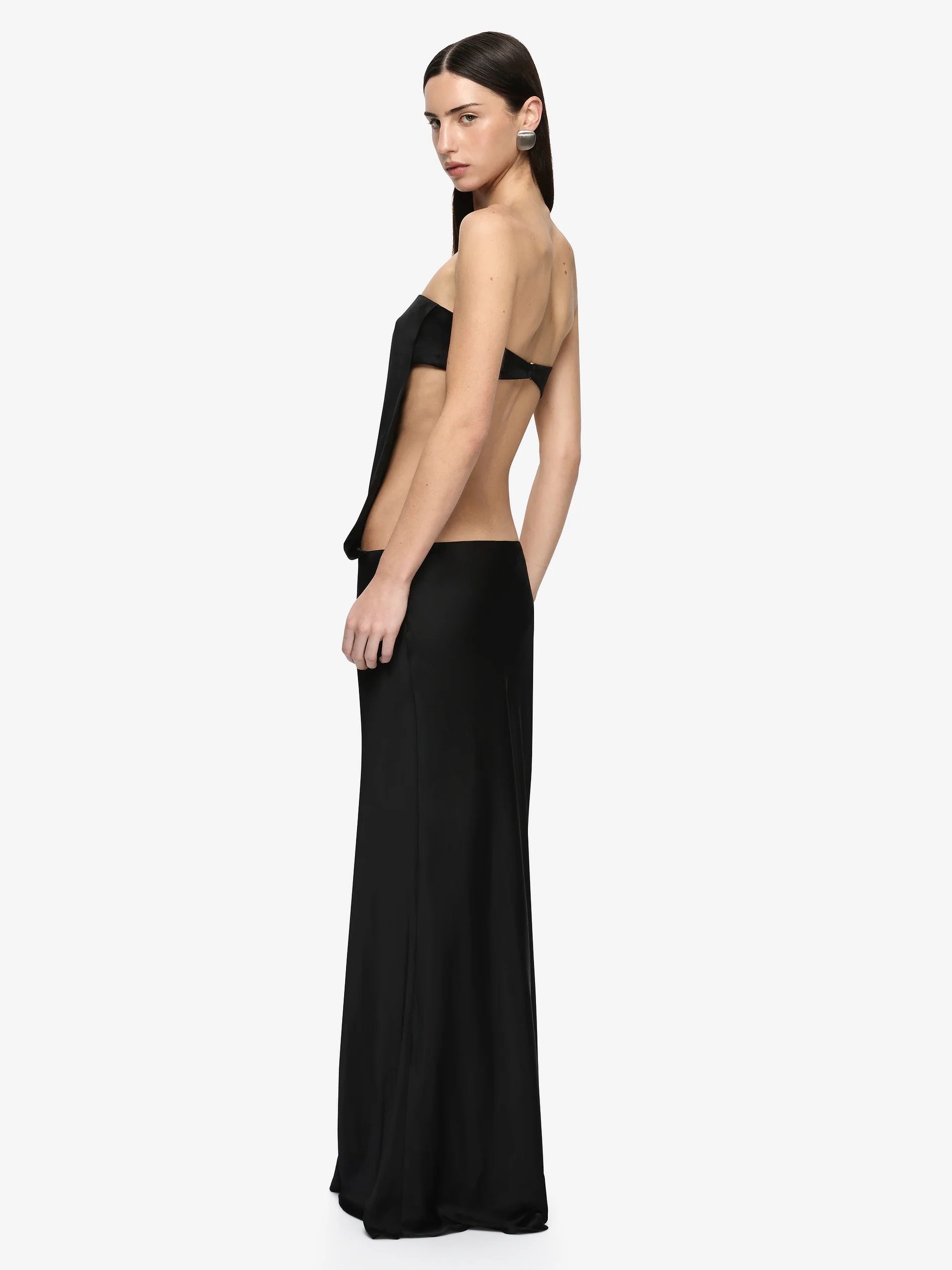 Bec and Bridge Renee Strapless Maxi Dress Side View