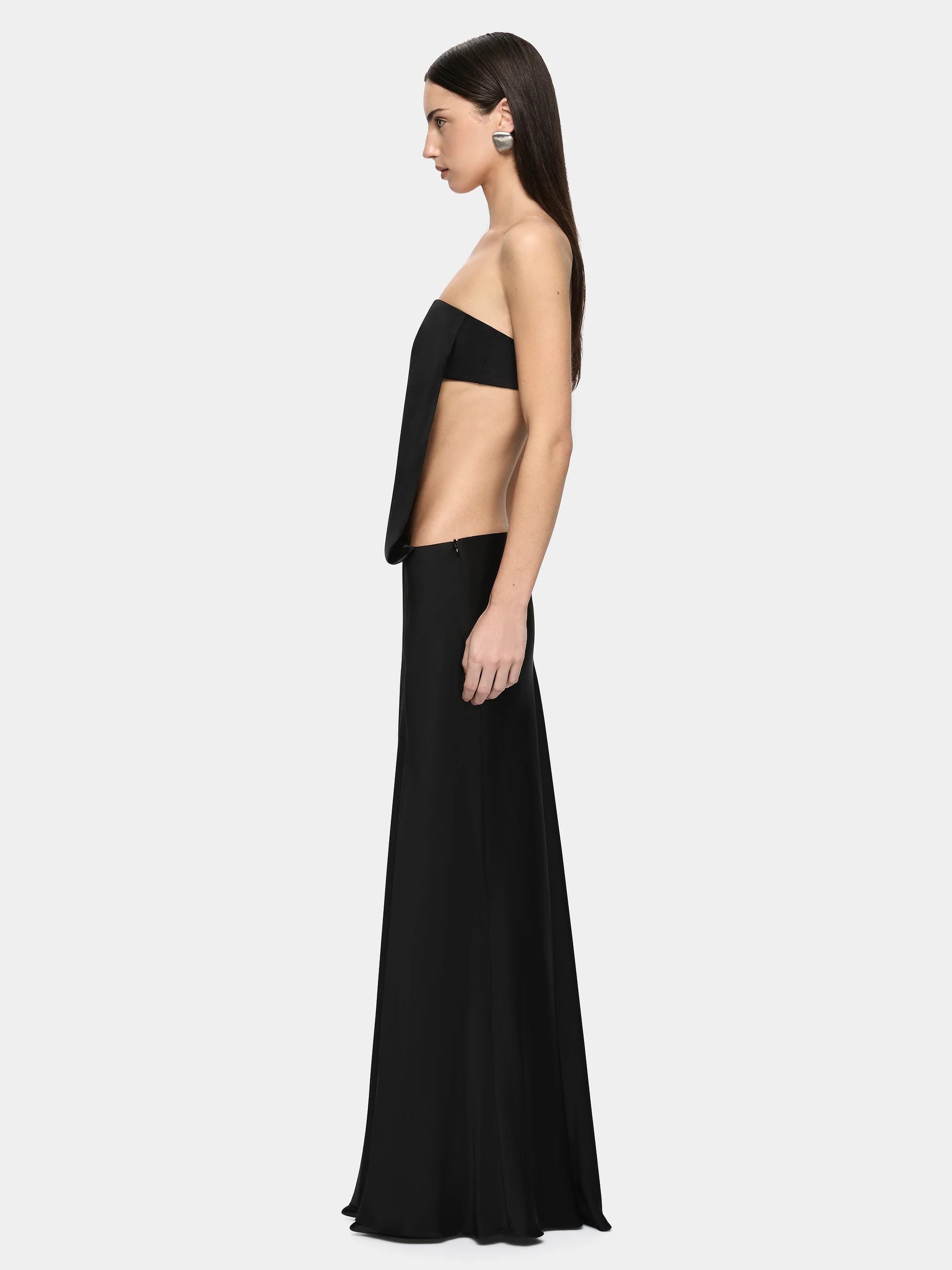 Bec and Bridge Renee Strapless Maxi Dress Side View