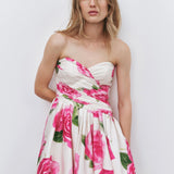 Aje Olea Bubble Hem Mini Dress