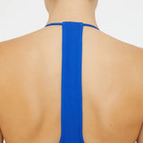 Christopher Esber Floating Split Dress in Yves-Blue