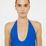 Christopher Esber Floating Split Dress in Yves-Blue
