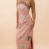 Alemais x La Sirena Exclusive Laurence Midi Dress