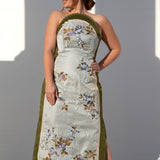 Alemais Odessa Embroidered Midi Dress