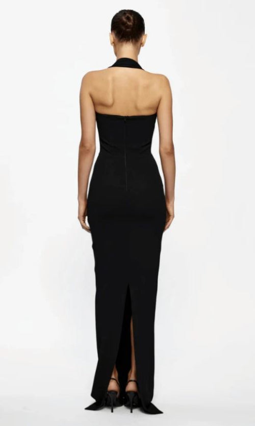 Effie Kats Marian Gown in Black Back View