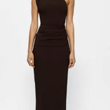 Effie Kats Greer Gown in Coffee