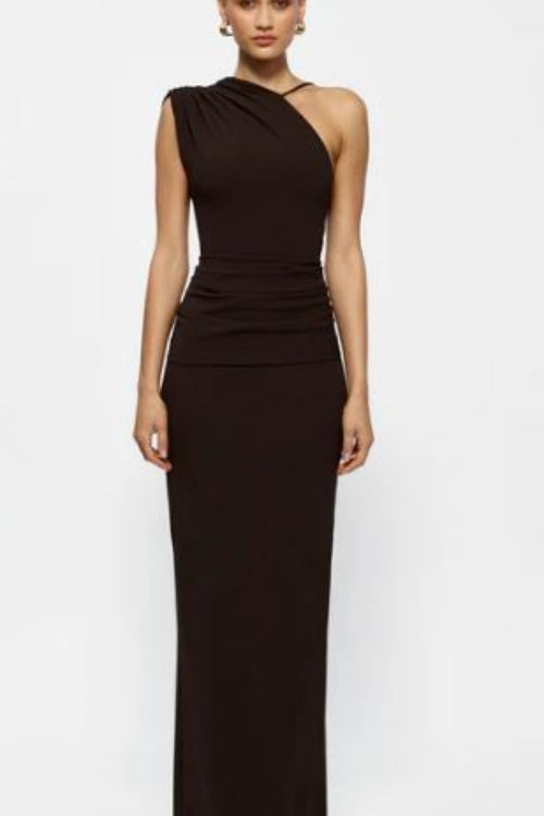 Effie Kats Greer Gown in Coffee