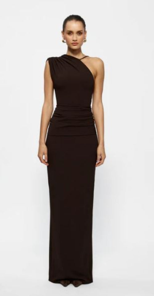 Effie Kats Greer Gown in Coffee