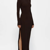 Effie Kats Indie Gown in Coffee