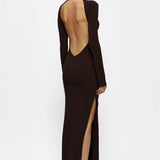 Effie Kats Indie Gown in Coffee