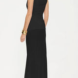 Effie Kats Roza Maxi Dress in Black