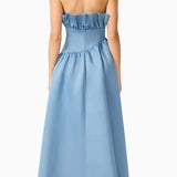 Elliatt Laurel Dress in Steel Blue