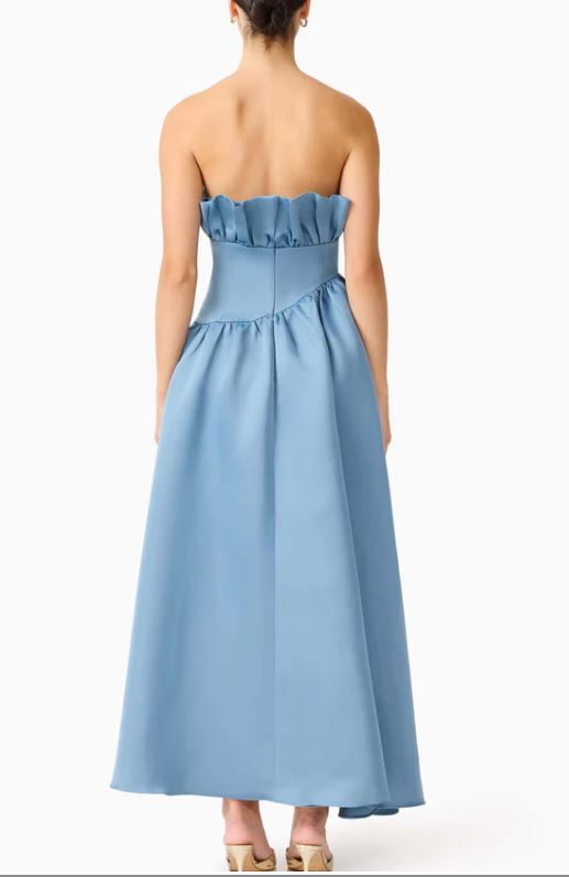 Elliatt Laurel Dress in Steel Blue – That Dress Hire