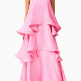 Elliatt Tilly Tiered Maxi Gown in Pink