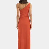 Sir Rossana Gown in Terracotta