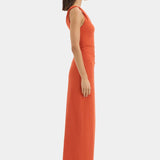 Sir Rossana Gown in Terracotta