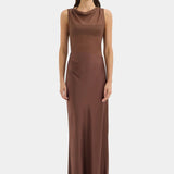 Sir Luca Gown in Chestnut