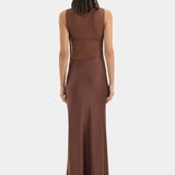 Sir Luca Gown in Chestnut