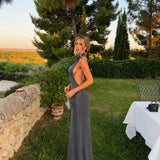 Arcina Ori Romy Dress in Chrome Metallic