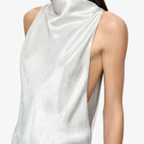 Bec and Bridge Juna High Neck Mini in Silver