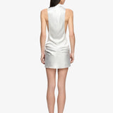 Bec and Bridge Juna High Neck Mini in Silver