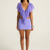 Ance Gria Clover Set in Periwinkle