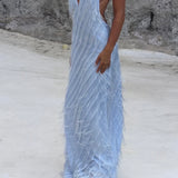 Jasook Noa Gown in Powder Blue