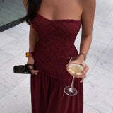 Jefre Sei Renata Dress in Wine