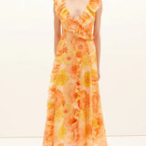 Kate Ford Cosmos Frill Gown