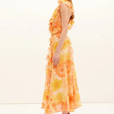 Kate Ford Cosmos Frill Gown