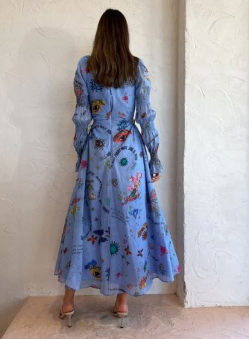Kate Ford Caracus Cut Out Gown back View