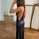 La Marie Serene Dress in Black