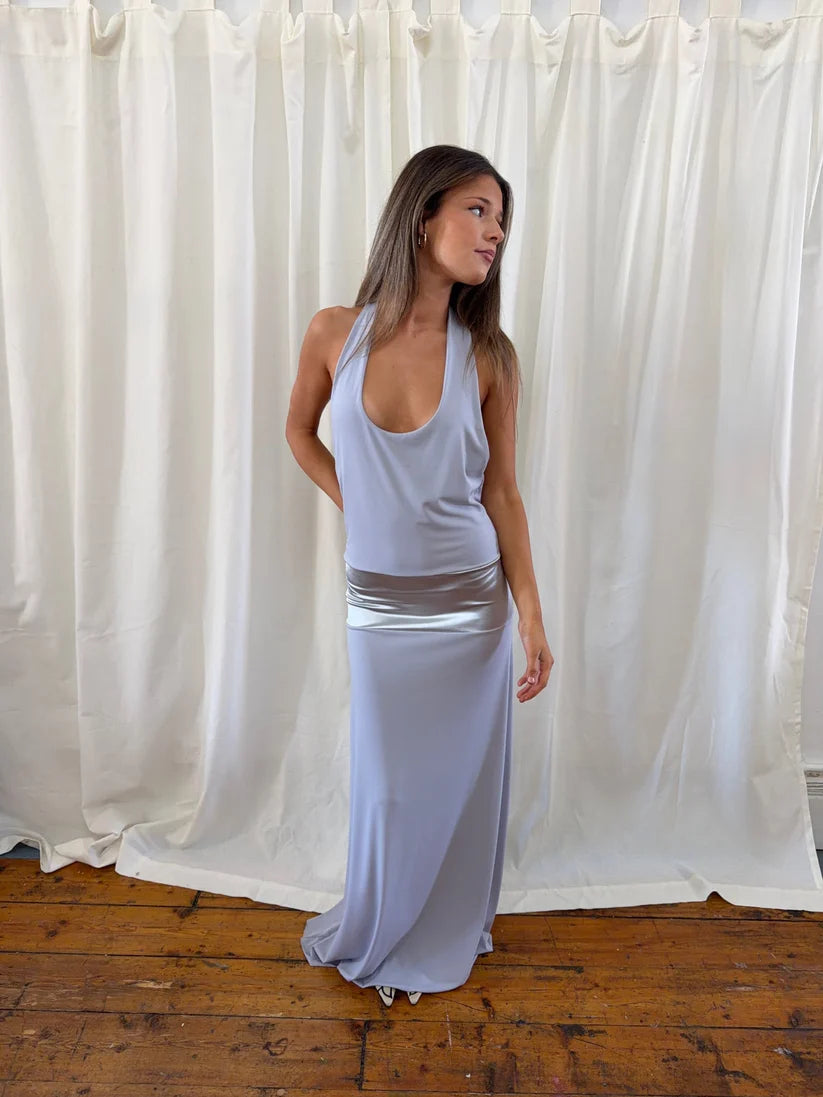 La Marie Serena Dress Silver Size XS/S