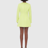 Leo Lin Aliza Long Sleeve Petal Mini Dress