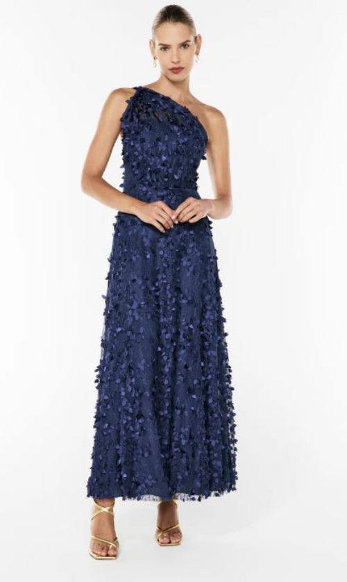 Manning Cartell Enchantment One Shoulder Dress in Royal Blue