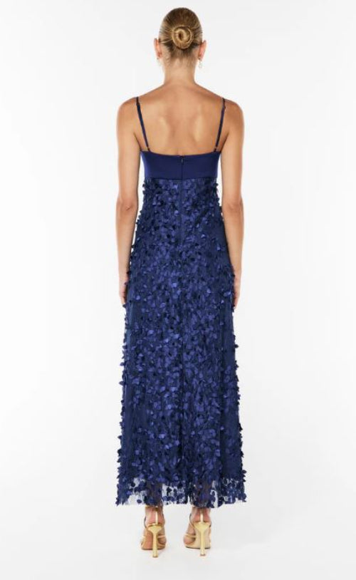 Manning Cartell Enchantment Slip Dress in Royal Blue Back View